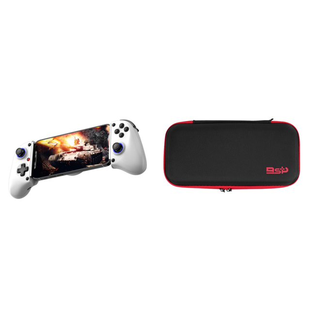 Controlador Juego Estiramiento Inalámbrico BT para Android/iOS () Blanco