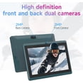 thumbnail image 6 of Android 14 Tablet 7 inch Tablets with Case, 8GB RAM 32GB ROM 1TB Expand, Quad-Core Processor Tablet PC, 1024 x 600 IPS Screen, Dual Camera, 3000mAh Battery, Bluetooth, WiFi, GMS, Widevine L1, Blue, 6 of 6