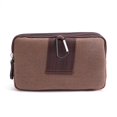 thumbnail image 2 of PENGXIANG Multi-function Men Canvas Waist Bag Phone Belt Pouch (Horizontal Coffee), 2 of 3
