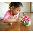 thumbnail image 2 of Barbie Mega Bloks Builder Doll with 50+ Brick Pieces, 2 of 9