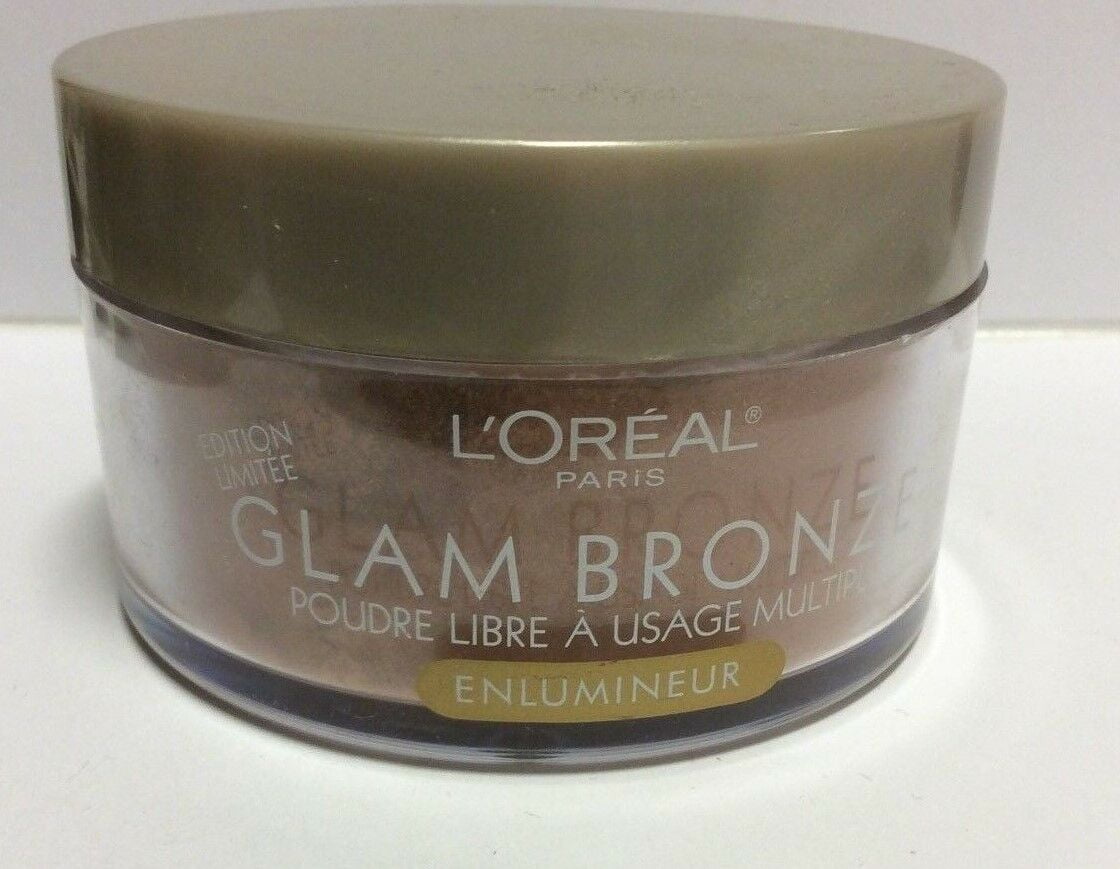 L'OREAL GLAM BRONZE ALL OVER LOOSE POWDER HIGHLIGHTER GOLDEN DAWN