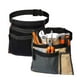 thumbnail image 2 of Bolsa de delantal para herramientas Scienceny con correa ajustable 5 bolsillos negro+caqui, 2 of 6