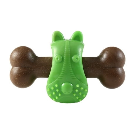 Dog Chewing Toys Rubber Bone Teething Sticks for Small Medium Dogs Interactive Pet Health Aid Training Behavior Support