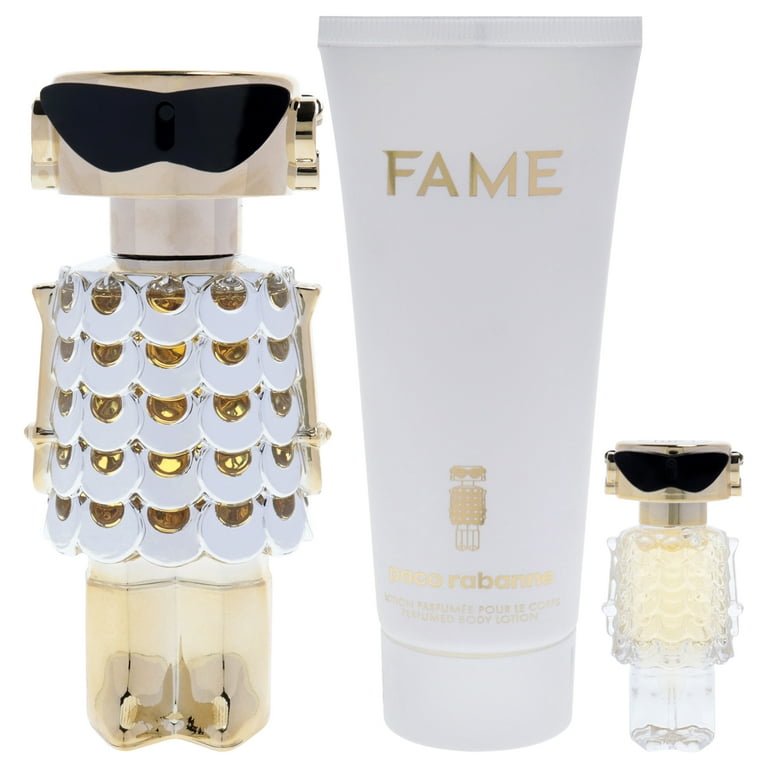 Fame by Paco Rabanne for Women - 3 Pc Gift Set 2.7 oz EDP Spray