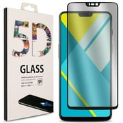 CoverON OnePlus 6 Tempered Glass Screen Protector - InvisiGuard 2.0 Series Full Coverage 9H with Faceplate (Case Friendly)