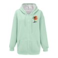 thumbnail image 4 of Women's Zip Up Hoodies Fall Fashion Tree Print Long Sleeve Sweatshirts Y2k Casual Jacket Pockets Outfits Clothes, 4 of 4