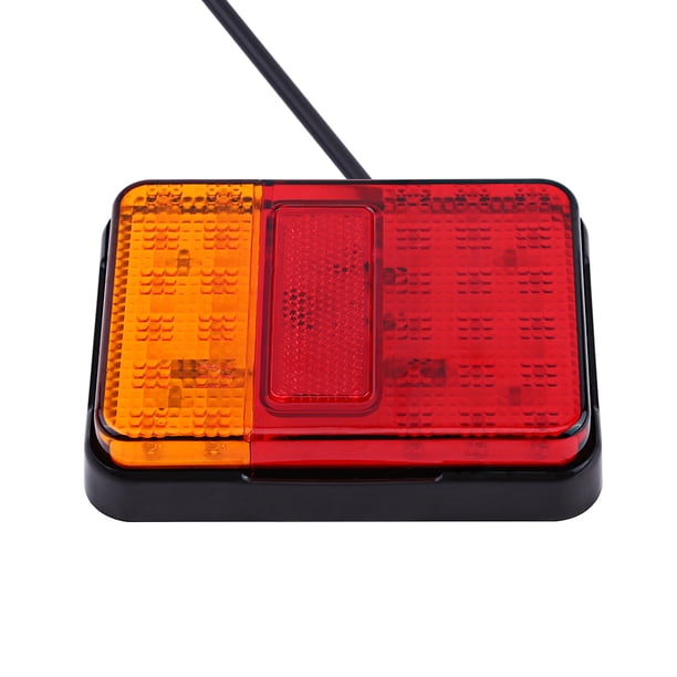 Kit de Luz Trasera de Remolque de 12V, Luces Traseras Traseras LED, ABS LIGERO PARA REMOLQUES, LA MAYORIA DE LOS CAMIONES