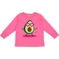 thumbnail image 3 of Inktastic Avocado Lover Gifts Girls Long Sleeve Toddler T-Shirt, 3 of 5