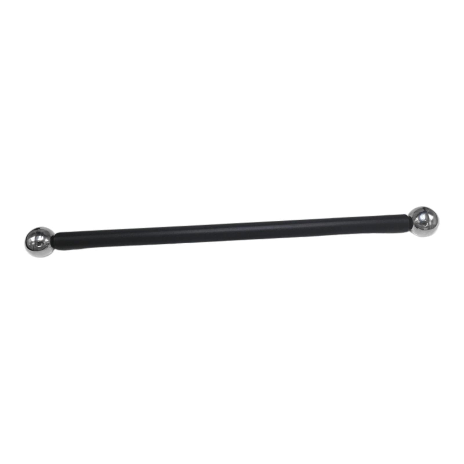 Zxpjkyu Flag Holder Replacement Arm Street Light Part for Hanging Sign Outdoor Lamp Post 56cm Argent ball