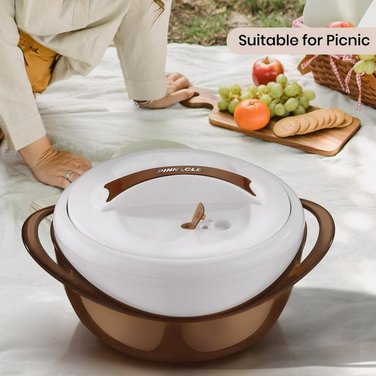 Pinnacle Large Insulated Casserole Dish with Lid Elegant