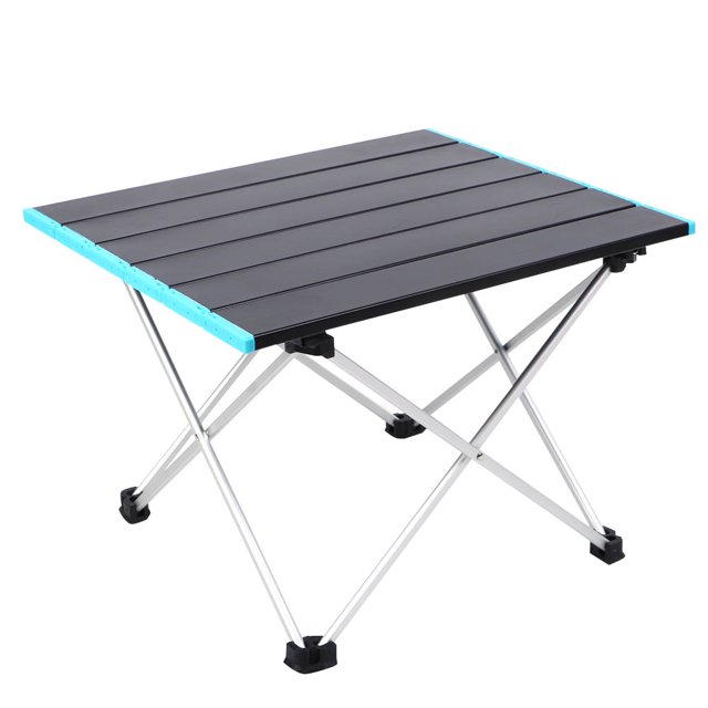 Mesa plegable ANGGREK para Picnic portátil con soporte estabilizador