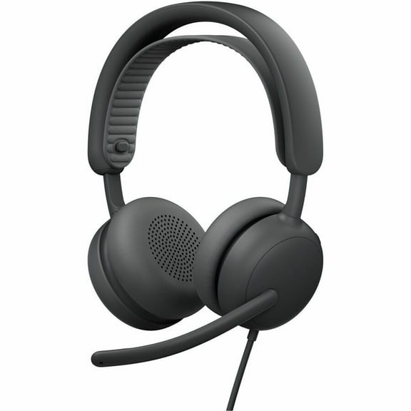 Logitech Zone Wired 2 for Business, Noise-Canceling Headset with Adaptive Hybrid ANC, Zoom & Google Certified, USB-C with USB-A adapter, Graphite