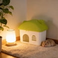 thumbnail image 5 of Fzaqwen Hamster Hide House Cage Small Animal Habitat for Dwarf Hamsters Rat Hedgehog Green, 5 of 7