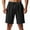 Black, variant on YYDGH Mens Casual Gym Workout Shorts, 7" Elastic Waist Jogger Lounge Sweat Shorts with Drawstring