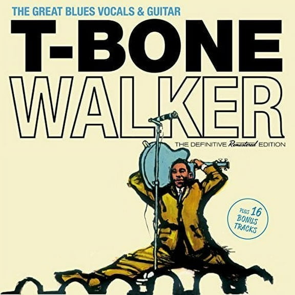 T-Bone Walker - Great Blues Vocals & Guitar   16 Bonus Tracks - Music & Performance - CD
