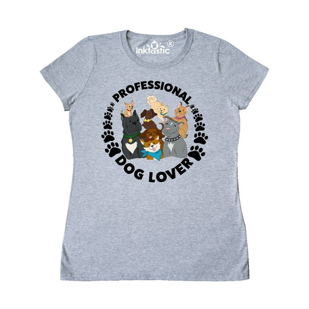 INKtastic Professional Dog Lover with Cute Dog Family Women's TShirt