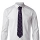 thumbnail image 5 of Balery Winter Skiing Snowflakes Corbata Clásica de Seda para Hombre, Corbata Tejida Jacquard, Corbatas Formales para Negocios y Bodas, 5 of 7