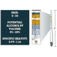 Fermentaholics Triple Scale Hydrometer Tool Determine ABV Alcohol