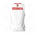 thumbnail image 4 of Georgia Flag Men Basketball Sports Jersey Running Fitness Multifunction Sleeveless tshirt Exclusive Custom Name Nunber, 4 of 9