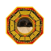 Zen House Gossip Mirror Office Decor Fengshui Exorcism Tai Chi Present Ornaments Vintage Convex Chinese Style Bagua