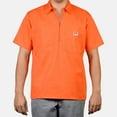 thumbnail image 2 of Ben Davis Men's Half-Zip Short Sleeve Collared Solid Work Shirt 126-XL, 2 of 2