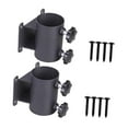 thumbnail image 4 of CarpNettore 2 Pieces Patio Umbrella Holder Deck Umbrella Mount Easy Installation Poles Metal, 4 of 9