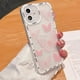 thumbnail image 3 of Funda de teléfono con patrón de mariposa rosa para iPhone 16, 14, 13, 12, 11, 15 Pro Max, 7, 8 Plus, XS, XR, X, SE 2022, funda suave con borde personalizado, 3 of 5