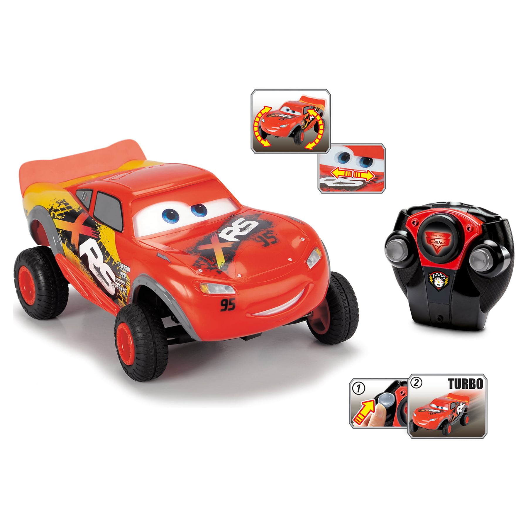 その他 Disney Pixar RC Remote Control Car RC Car 1/14 Scale Remote Control Offroad 2.4 Ghz Cars