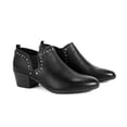 thumbnail image 2 of Botin Tacon cuadrado medio Mujer Flexi Piel 102211 Negro Flexi Piel, 2 of 4