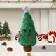 thumbnail image 5 of Adornos navideños, regalos navideños, muñecos navideños con forma de árbol de Navidad, adornos decorativos de mesa para fiestas, adornos de tela., 5 of 6