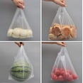 thumbnail image 3 of 100 bolsas de plástico transparente tipo chaleco de 18 x 29 cm, bolsas de transporte tipo chaleco, bolsas para llevar alimentos, bolsas de mercadería para supermercado, 3 of 5