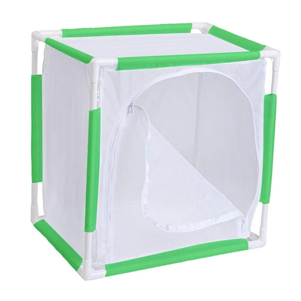 Collapsible Butterfly Habitat Cage Mesh Cage House for 30x40cm Green 