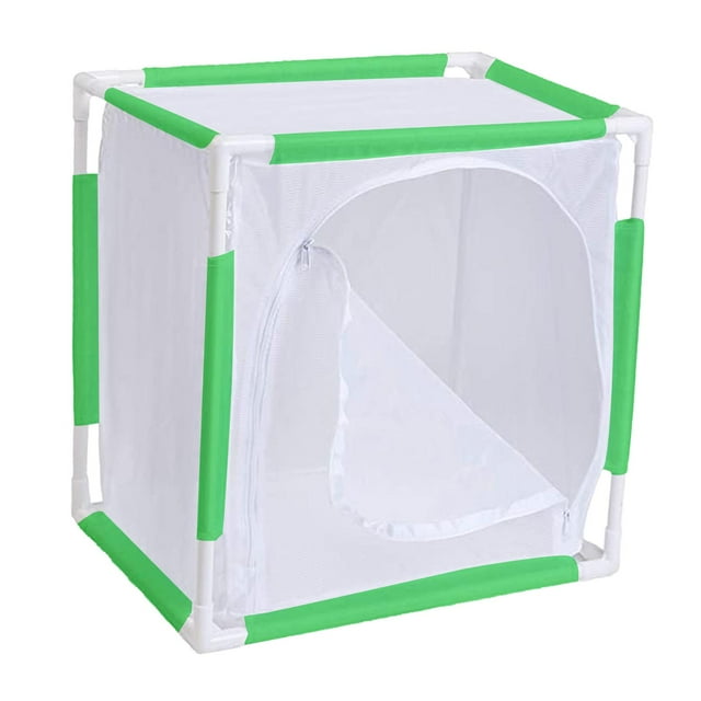 Jaula Plegable Mariposa Hábitat Sunnimix Malla 30x40cm Verde