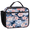 Blue, variant on Jiaoprinted Paris Eiffel Tower Lunch Bag for Men Women, Pink Roses Insulated Cooler Lunchbox with Buckle Handle for Picnic Travel