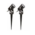 thumbnail image 4 of Led Paisaje Solar 2Pcs Focos Focos Impermeables Al Aire Libre Foco Solar Para Patio Trasero Calzada Patio Jardines Césped Anochecer Al Amanecer Auto Encendido Apagado Noticed TO005304-00, 4 of 7