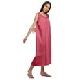thumbnail image 5 of Moomaya Womens Lace Border Sleepwear For Ladies Button Placket Nightdress, 5 of 6