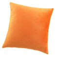 thumbnail image 1 of Abbracc Housse de Coussin Décorative en Velours Orange 50 x 50cm, 1 of 9