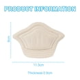 thumbnail image 2 of Adhesive Back of Heel Cushion Pads, Heel Grips Inserts for Loose Shoes, Reusable Heel Guards Liners, 6PCS-skin colour, 2 of 7
