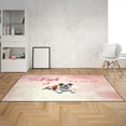 thumbnail image 2 of Every Fart is Love Note Bulldog Guilty Face Happy Valentine's Indoor Rug Dog Lover Gifts Idea Carpet Living Bed Room Sofa Home Decor - 01016, 2 of 5
