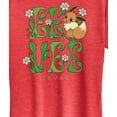 thumbnail image 3 of Pokémon - Eevee Floral - Women's Short Sleeve Graphic T-Shirt, 3 of 5