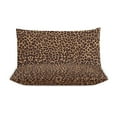thumbnail image 3 of 3 Pcs Soft Bedding Set, Includes 1 Duvet Cover with Zipper And 2 Pillow Shams,Leopard Twin(86"x70"), 3 of 8