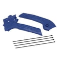 thumbnail image 2 of Cubierta de brazo oscilante superior trasero de alto rendimiento, fácil de instalar, 1 pieza, compatible con Drz400, Drz400S, Drz400SM Azul, 2 of 9