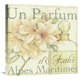 thumbnail image 1 of Global Gallery's Daphne Brissonnet 'Fleurs Parfums III' Stretched Canvas Wall Art, 1 of 4