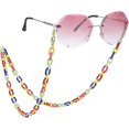thumbnail image 1 of ZHAOCHENG Cordón de sujeción para cadena de gafas, soporte de acrílico para collar de gafas de sol, cordón de sujeción para gafas para mujeres, niñas y hombres, 1 of 5