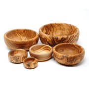 Beldi Nest Hand Carved 6 Piece Nesting Bowl Set