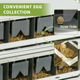 thumbnail image 4 of PawHut Nesting Boxes for Chickens W/ 2 Egg Collection Trays, 8 Compartments, 4 of 8