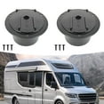 thumbnail image 1 of 2Pcs Rv Power Cord Cover Rv Covered Power Cord Hatch Round Accessory Motorhome Black, 1 of 9
