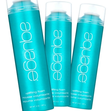 Aquage Uplifting Foam All Hair Types 8 Oz (Pack of 3)