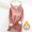 (Fashion 42)Pink, variant on Aimik Women's Plus Size Fleece Hoodie with Graphic Sweatshirt Sherpa Lined Comfy Winter Warm Pullover Hooded Top