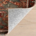 thumbnail image 3 of nuLOOM Ismeria Medallion Washable Area Rug, 4' x 6', Red, 3 of 9